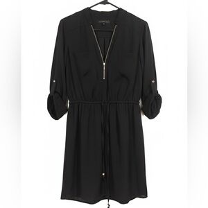 Zip Front Midi Dress 🔥